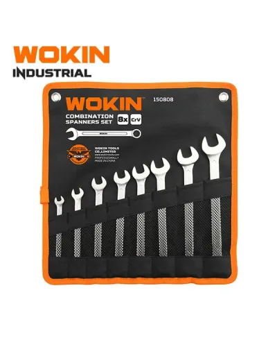 WOKIN Kombinə Açar Dəsti 8 Parça 8-19 MM