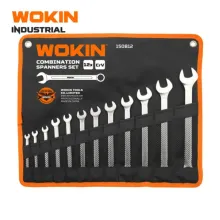WOKIN Kombinə Açar Dəsti 12 Parça (6–22 mm) – CrV, Xrom Örtük
