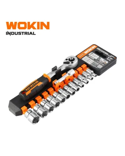 WOKIN Endüstriyel Lokma Açar Takımı 14 Parça 1/4"