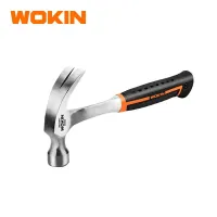 WOKIN Fiberglass Saplı Maqnitli Çatal Çəkic 450 qr