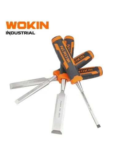 WOKIN Endüstriyel İskarpella Takımı 8-12-20-26 mm