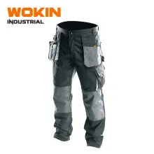 WOKIN İşçi Şalvarı M – Slim Fit, Gücləndirilmiş Dizlər