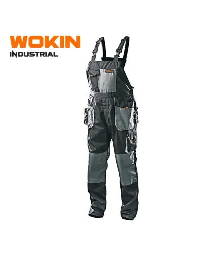 WOKIN İşçi Şalvarı Askılı (XXL Ölçü) – Güclü, Rahat və Təhlükəsiz