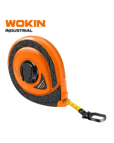 WOKIN Endüstriyel Fiberglas Şerit Metre 30 m × 15 mm