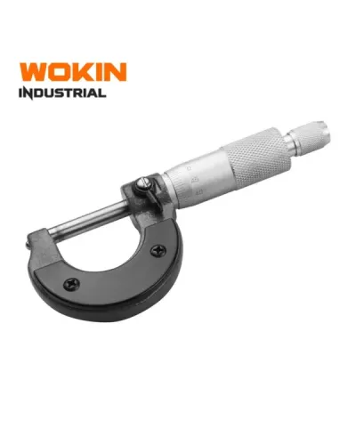 WOKIN Endüstriyel Tip Mikrometr 0–25 mm – Dəqiq Ölçü Aləti