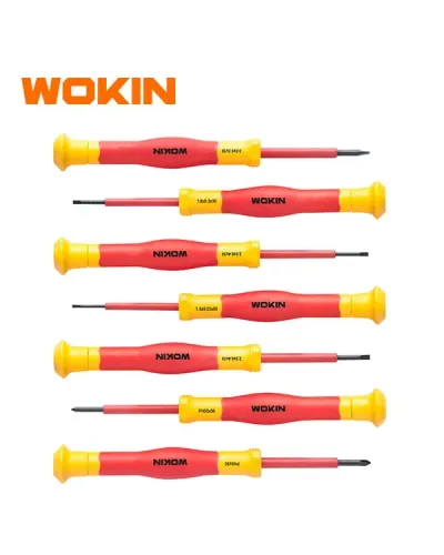 WOKIN İzolyasiyalı Klemens Tornavida Takımı 7 Parça