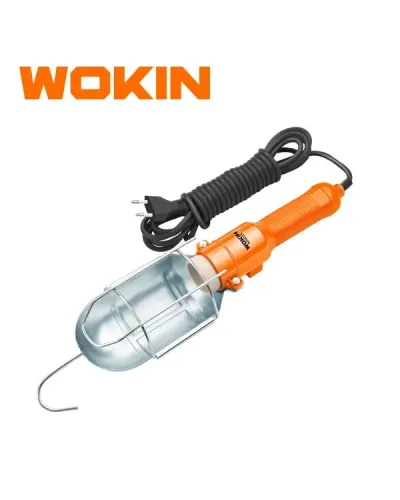 WOKIN Askılı Çalışma Ampulu 220–240V, 60W, 5 m Kabel