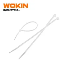 WOKIN Şəffaf Kabel Bağı 7.6×450 mm (100 ədəd)