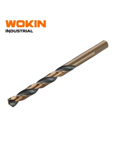 WOKIN HSS Metal Matkap Ucu 12mm (5 Ədəd) – DIN338, Peşəkar Qazma