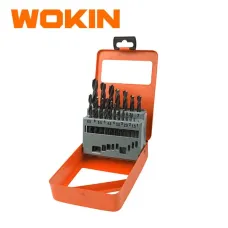 WOKIN HSS Metal Matkap Ucu Dəsti 19 Parça (1–10 mm, DIN338)