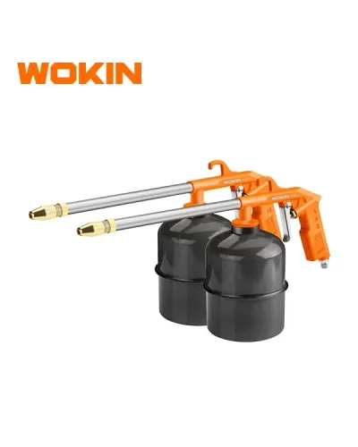 WOKIN Yıkama Tapançası G1/4″ 1000 ml (2 Ədəd Set) – Havalı Təmizləmə Aləti