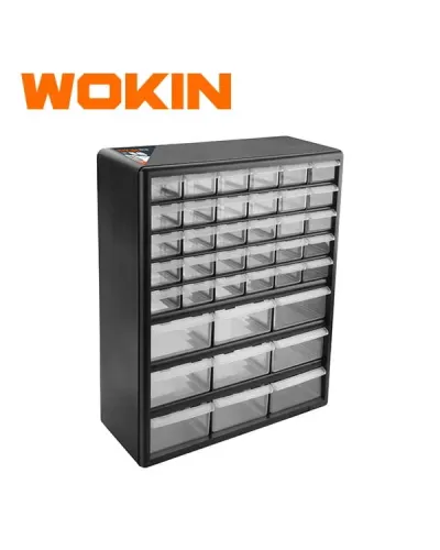 WOKIN 39 Çekmecəli Plastik Dolab – Alət və Detal Saxlama Qutusu