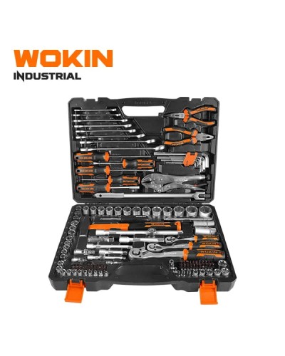 WOKIN 137 Parça Peşəkar Mexaniki Alət Dəsti CrV Ratchet Set