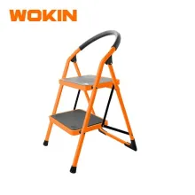 WOKIN 2 Pilləli Nərdivan 150 kq – Polad, Qatlanan Dizayn