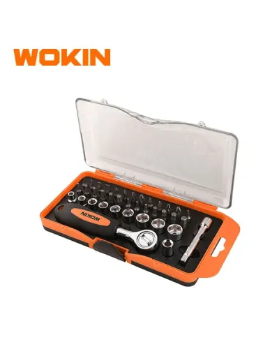 WOKIN 38 Parça Cır-cırlı Bits Ucluq və Qalofka Açarı Dəsti