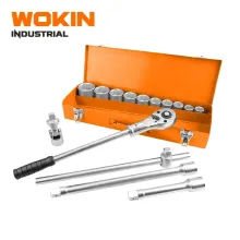 WOKIN Ağır Tip Qalovka Açar Dəsti 3/4" 22–50 mm – Peşəkar Mexaniki Alətlər