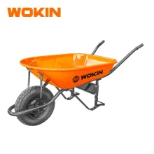 WOKIN Тачка 70L (78L) Металлическая – Прочная Строительная Тачка