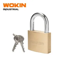 WOKIN навесной замок промышленный 60 мм (латунь)