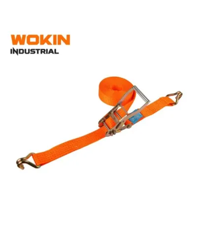 WOKIN Стяжной Ремень с Трещоткой 50 мм × 9 м / 5 Тонн – Ratchet Strap
