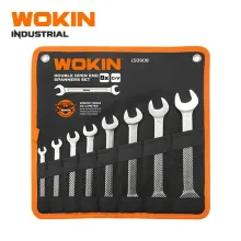 WOKIN İkitərəfli Açıq Ağız Açar Dəsti 8 Parça 6–22 mm