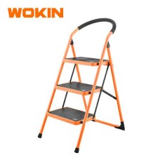 WOKIN 3 Pilləli 150 kq Polad Qatlanan Nərdivan