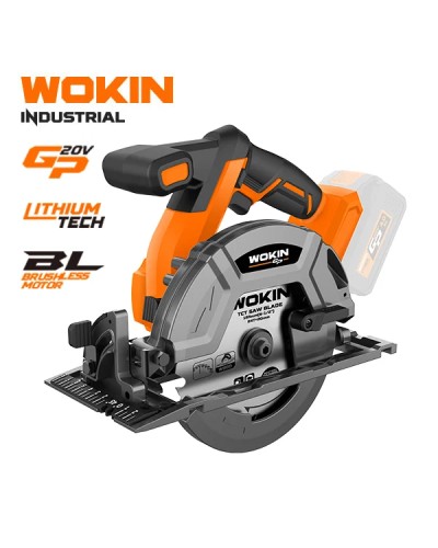 WOKIN Аккумуляторная Циркулярная Пила 20V 165 мм – Бесщёточный Двигатель