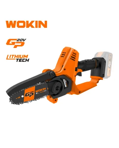 Аккумуляторная цепная мини-пила WOKIN 20V Li-Ion
