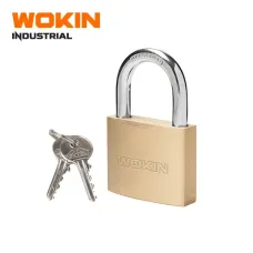 WOKIN навесной замок промышленный 60 мм (латунь)