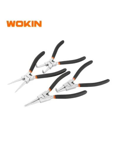 WOKIN Набор Съёмников Стопорных Колец 4 Предмета 180 MM (7