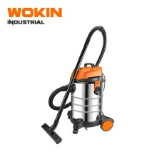 WOKIN 1200W sənaye tipli süpürgə maşını 30L paslanmayan polad tank, HEPA filtr və yaş-quru təmizləmə funksiyası ilə güclü vacuum cleaner.