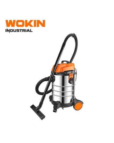 WOKIN Endüstriyel Süpürgə Maşını 1200W 30L – Wet & Dry Vacuum