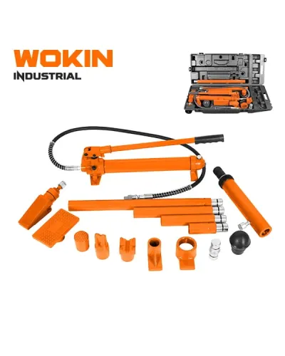 WOKIN Hidrolik Kaporta Doğrultma Takımı 10 Ton – Professional Avto Təmir Aləti