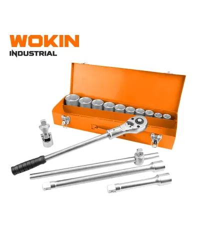 WOKIN Ağır Tip Lokma Açar Seti 3/4" 22–50 mm – Peşəkar Mexaniki Alətlər