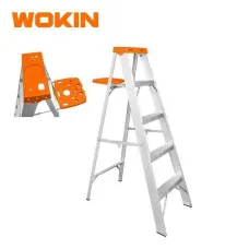 WOKIN Alüminium A Tipi Nərdivan 2×5 – Yüngül, Qatlana Bilən və Dayanıqlı