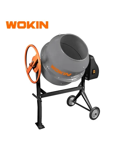 WOKIN Endüstriyel Elektrikli Betoniyer 200L – Beton Qarışdırıcı