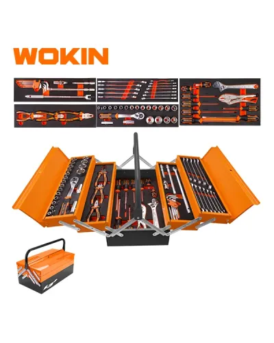 WOKIN 60 Parça Alət Seti – Professional Usta Alət Dəsti