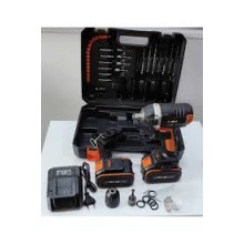 WOKIN Şarjlı Matkap + Somun Sıxma Seti 20V – Akkumulyatorlu Elektrik Alətləri Dəsti