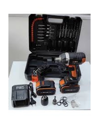 WOKIN Şarjlı Matkap + Somun Sıxma Seti 20V – Akkumulyatorlu Elektrik Alətləri Dəsti