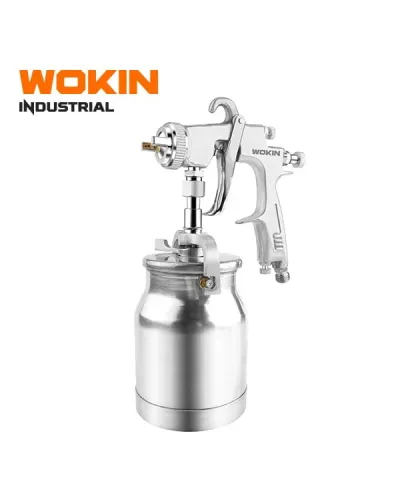 WOKIN Endüstriyel Altdan Depolu Boya Tapançası