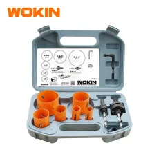 WOKIN Bi-Metal Pənc (Hole Saw) Takımı 9 Parça – Peşəkar Dəlik Açma Dəsti