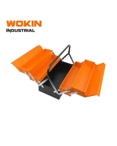 WOKIN Endüstriyel Alət Çantası 404×200×205mm – 3 Qatlı Peşəkar Çanta