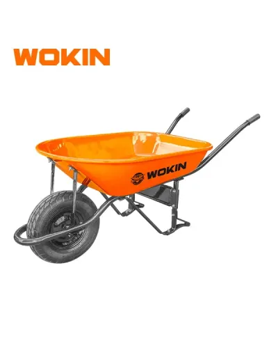 WOKIN El Arabası 70L (78L) Metal – Güclü və Dayanıqlı Bağ Arabası