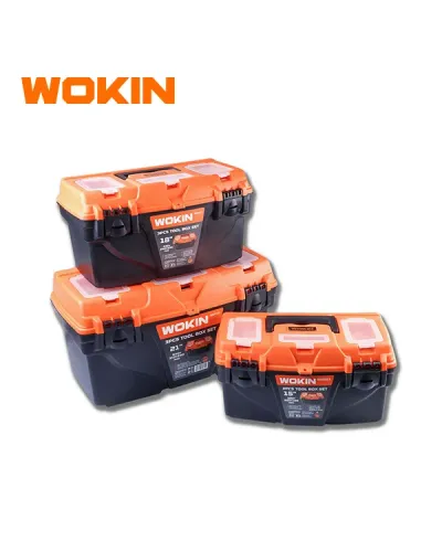 WOKIN 3 Parça Alət Qutusu Dəsti 15″ 18″ 21″ – Portativ Organizer Seti