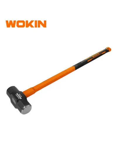 WOKIN Fiberglas Saplı Balyoz 10LB (4.5 kg) – Güclü Zərbə Aləti