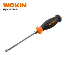 WOKIN Endüstriyel Yıldız Uclu Tornavida PH3×150 mm – S2 Polad