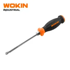 WOKIN Endüstriyel Yıldız Uclu Tornavida PH3×150 mm – S2 Polad