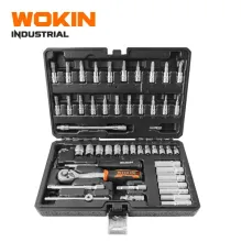 WOKIN Endüstriyel Lokma Açar Dəsti 1/4″ 53 Parça – Cr-V Peşəkar Set