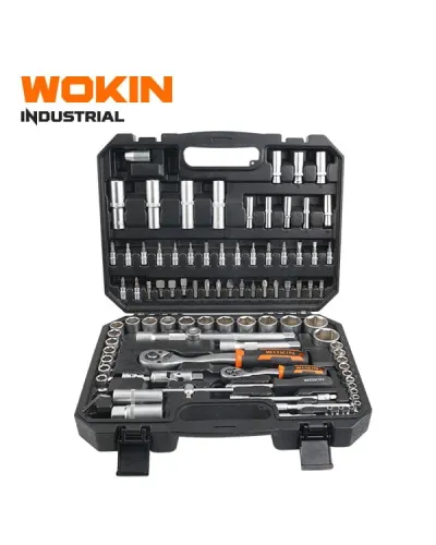 WOKIN Endüstriyel Lokma Açar Dəsti 94 Parça – Peşəkar Alət Seti