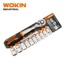 WOKIN Endüstriyel Lokma Açar Dəsti 1/2″ 12 Parça – Cr-V Ratchet Set