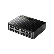 CUDY FS1016D – 16 Port 10/100 Mbps Desktop Switch